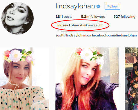 Lindsay Lohan Masuk Islam? Fakta atau Sensasi?