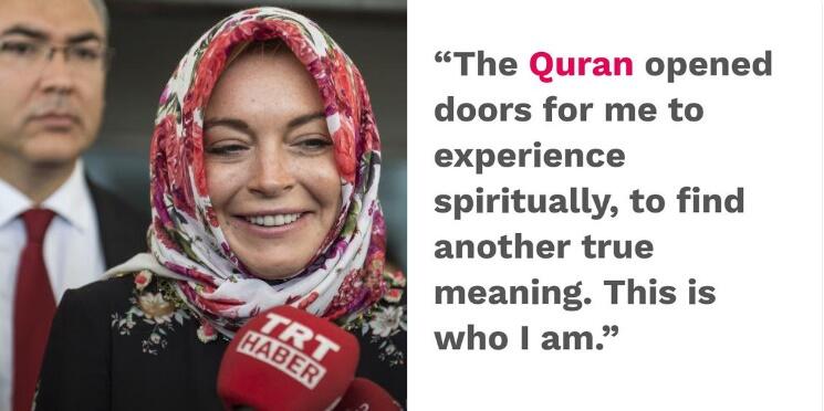 Lindsay Lohan Masuk Islam? Fakta atau Sensasi?