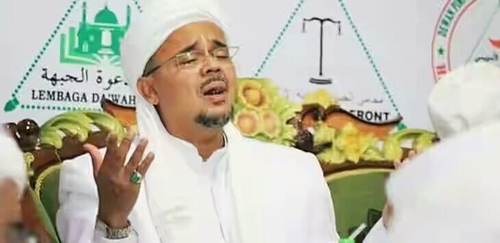 Ceramah Habib Rizieq sebelum Demo ke Mabes Polri, “Kami Juga Laporkan Megawati Hina I