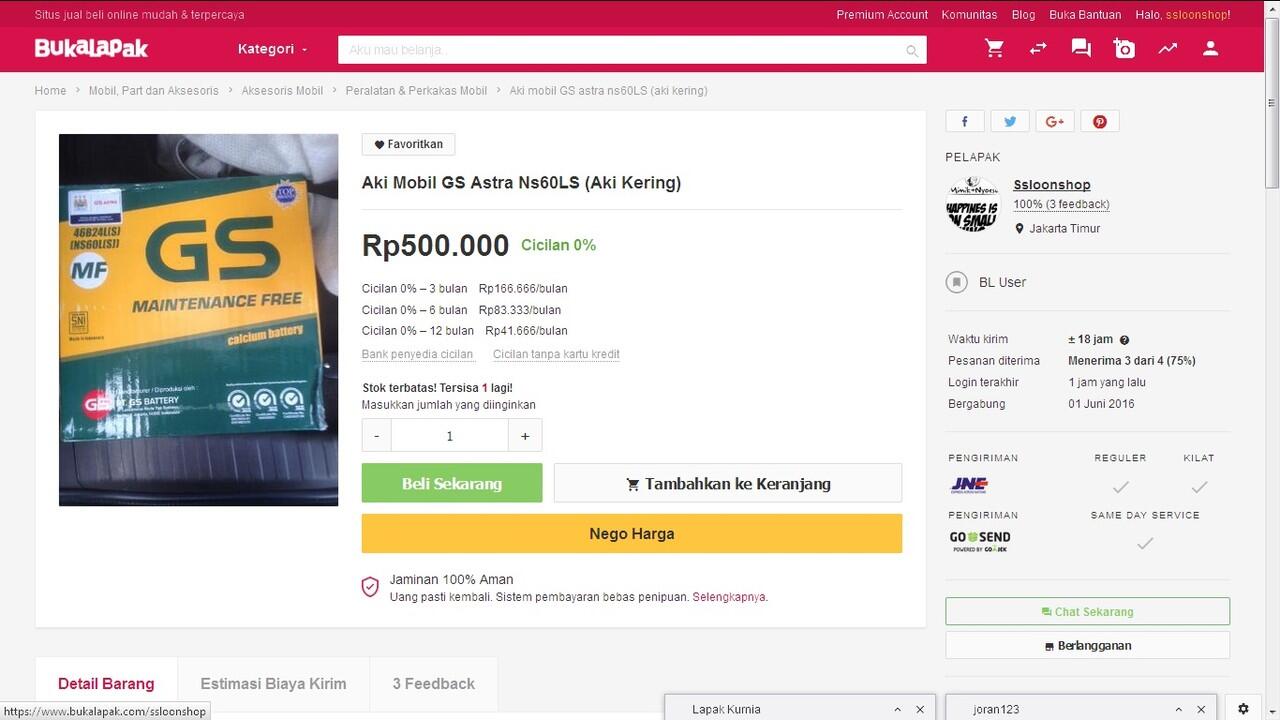 Modus Penipuan di BukaLapak