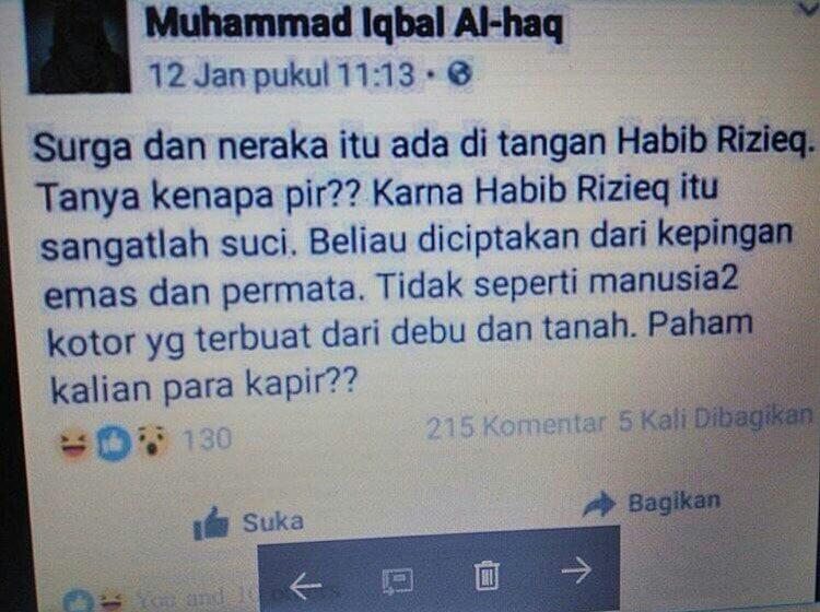 Rizieq Batal Laporkan Mega, PDIP: Apa yang Harus Dimediasi?