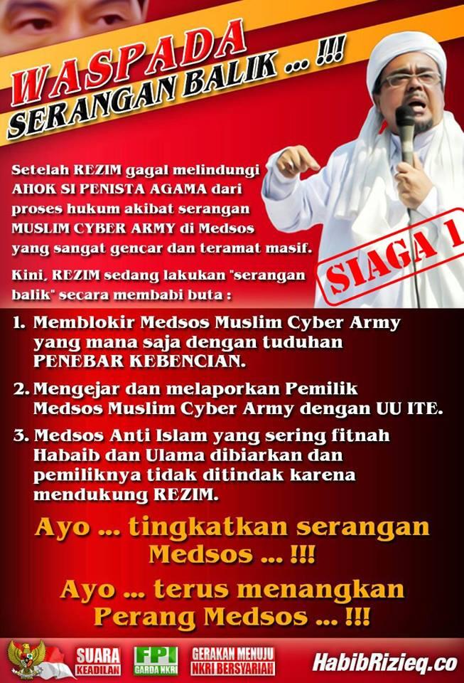 Habib Rizieq: Kami Juga Laporkan Kapolda Metro Terkait Aksi 411

