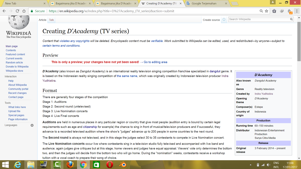 Bagaimana jika D'Academy dijadiin franchise seperti The Voice??