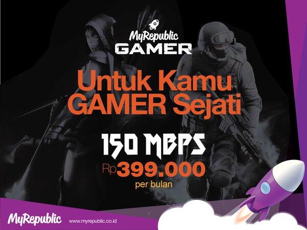 Internet berkecepatan tinggi no lag dan buffer