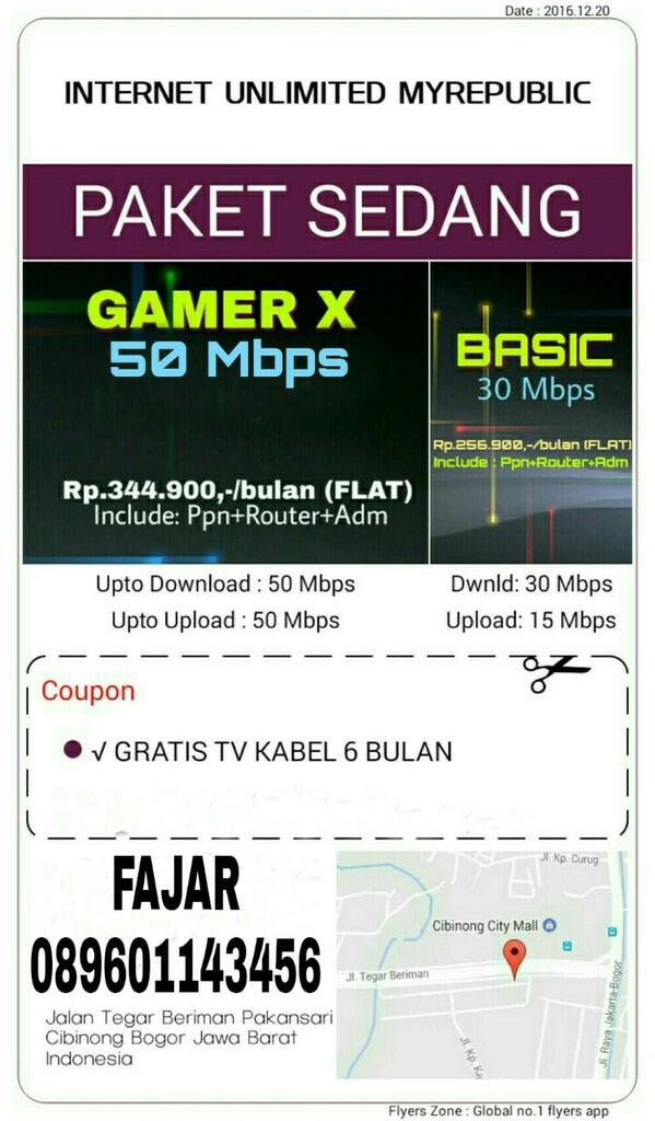 Internet berkecepatan tinggi no lag dan buffer
