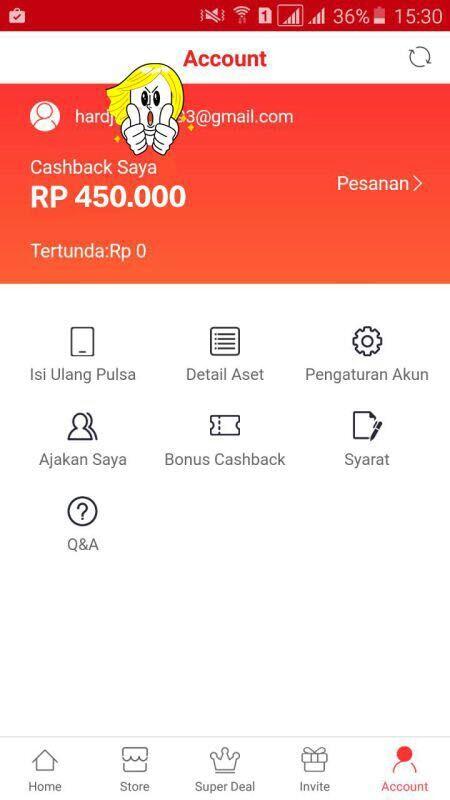 Ane Dapet Bonus Rp 450.000 dari VIPdiskon gan! Gampang banget caranya!