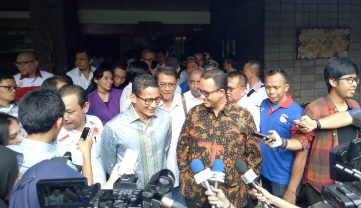 Anies - Sandi Klaim Sudah Berhasil Mencetak 1700 selama Masa Kampanye