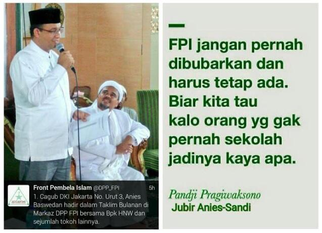 Elektabilitasnya Disebut Turun karena Bertemu FPI, Ini Kata Anies