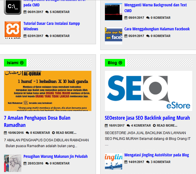 Blog Orang IT Blogger Personal Terbaik