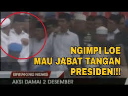 Jokowi Menggandeng Habib Luthfi, Kapan Menggandeng Rizieq ?