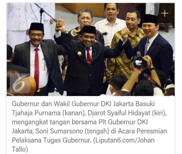 SUMARSONO, PLT RASA GUBERNUR SUNGGUHAN