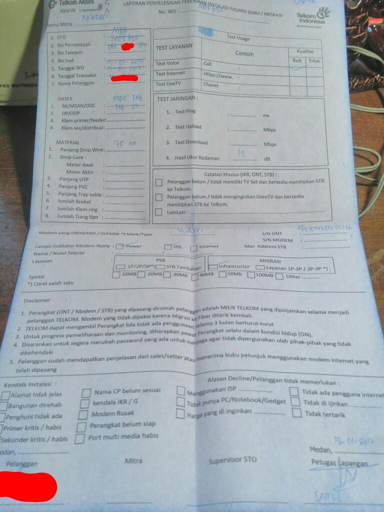 telepon rumah mati mendadak sejak 3 minggu yang lalu