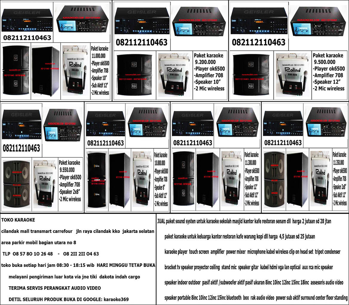 Terjual speaket aktif 15in fiber 3,7juta  KASKUS