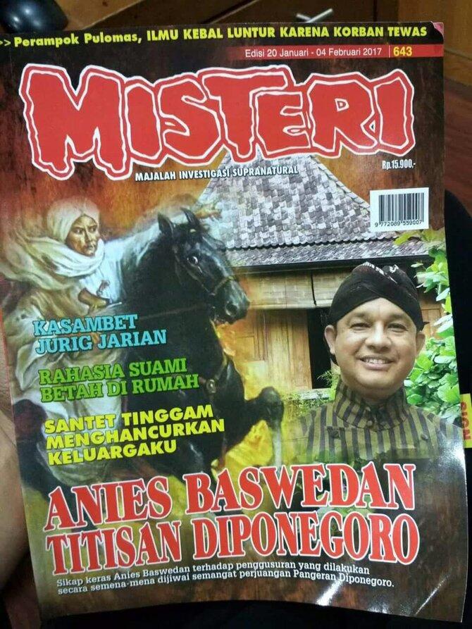 Senangnya Anies Baswedan disebut titisan Pangeran Dipenogoro