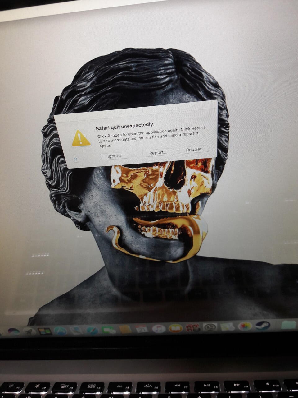 beberapa apps bawaan mac quit unexpectedly