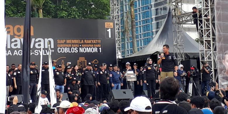 Janji Janji Agus Di Hadapan Relawannya