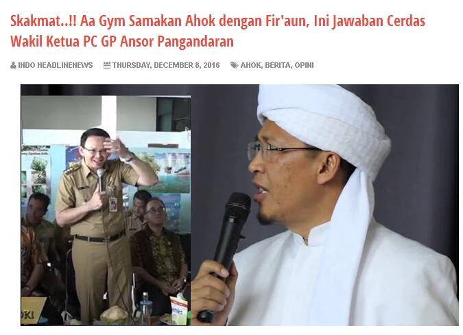 Aa Gym: Sedih Lihat Keadaan Negeri Kita Sekarang
