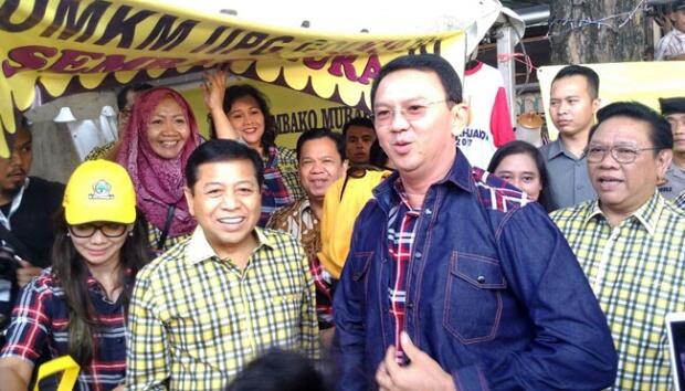 Kubu Ahok Bantah Didukung Presiden Jokowi dan Konglomerat