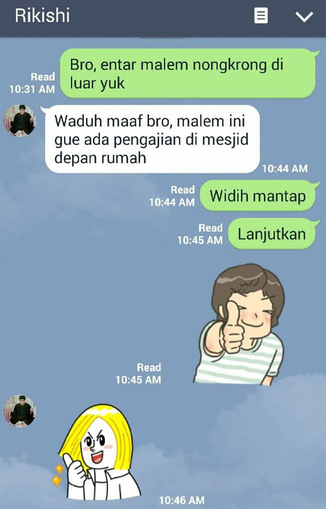 13 Tipe Teman Saat Diajak Nongkrong Lewat Chat, Dari yang Normal Sampai Absurd