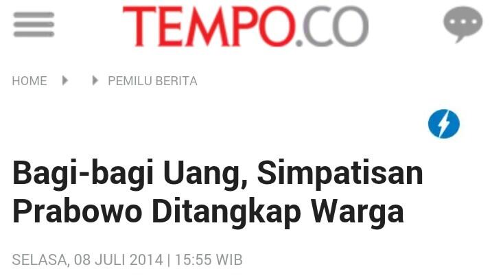 Prabowo: Pilih Pemimpin yang Mampu Tepati Janji