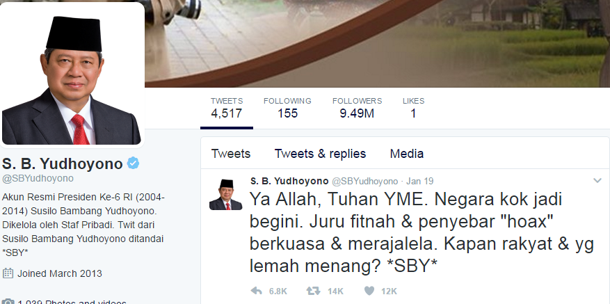 Presiden Jokowi Pilih Lawan Hoax Ketimbang Mengeluh