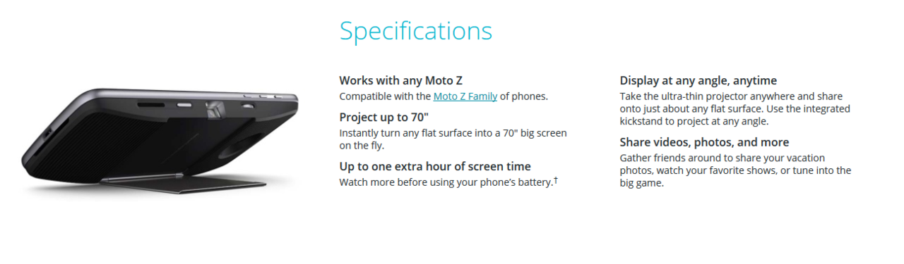 &#91;GREGETZ&#93; Streaming Bola Jadi Lebih Puas dengan Insta-share Projector Mod nya Moto Z