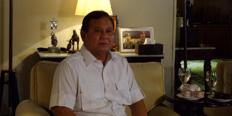 Prabowo: Tukang "Polling" Mobilnya Mercedes, Gue Saja Enggak