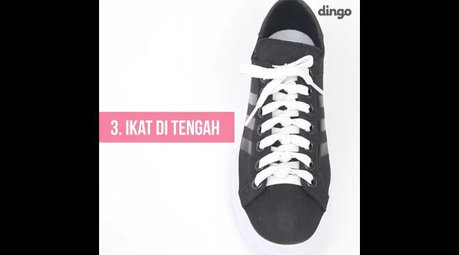 7 Model Unik Mengikat Tali Sepatu