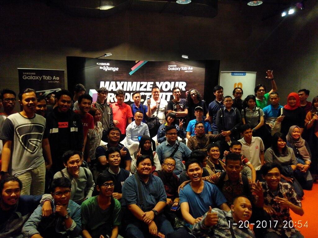 &#91;FR&#93; Keseruan KASKUS The Lounge With SAMSUNG Galaxy Tab A 2016 S Pen