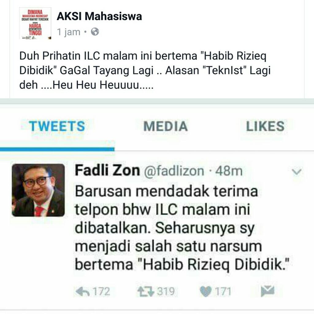 Ada Yang Tahu Nggak Kenapa ILC Malem Ini Libur Lagi Gan?