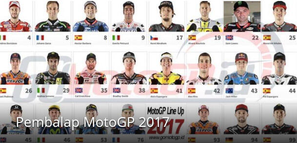 Jadwal Lengkap MotoGP Musim 2017