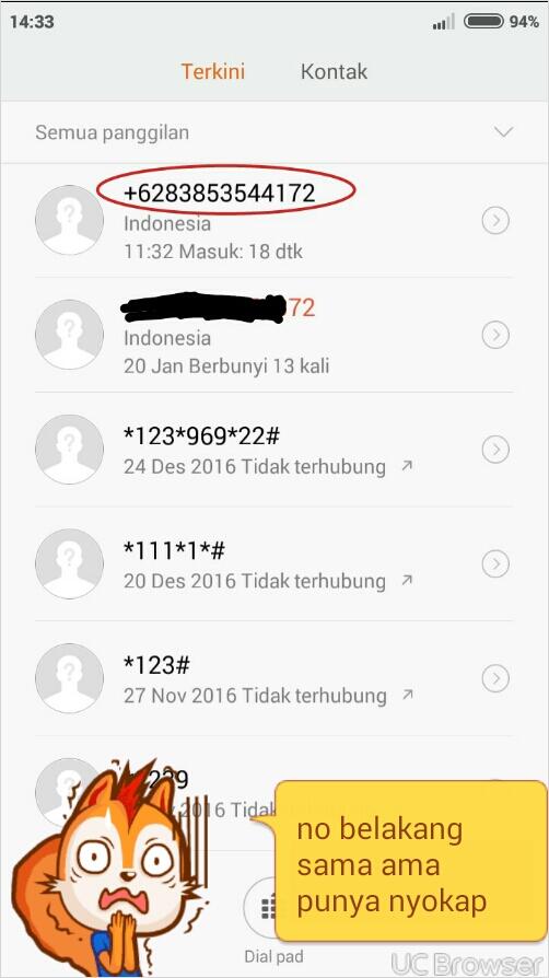 Nomer Baru Telp? Mending Cuekin!