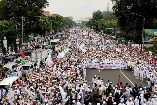 Palestina sesalkan benderanya dipakai saat demonstrasi kurang damai