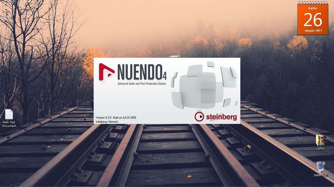 HELP&gt; DAW. Steinberg NUENDO 4 Stuck di &quot;Initializing: Network