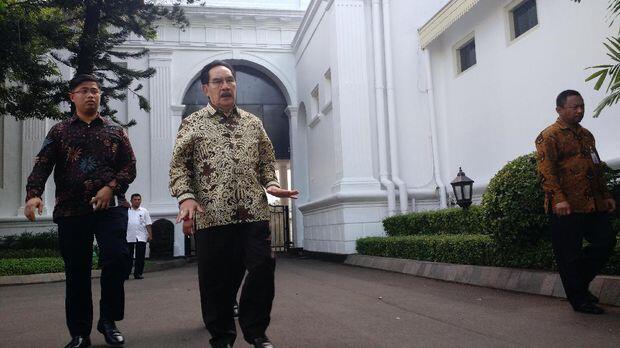 Usai Bertemu Jokowi, Antasari Azhar: Sst...!