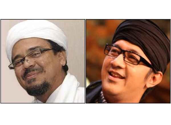  Pakai Sorban, Andre Taulany Banjir Pujian Karena Ingin Berfoto Dengan Habib Rizieq