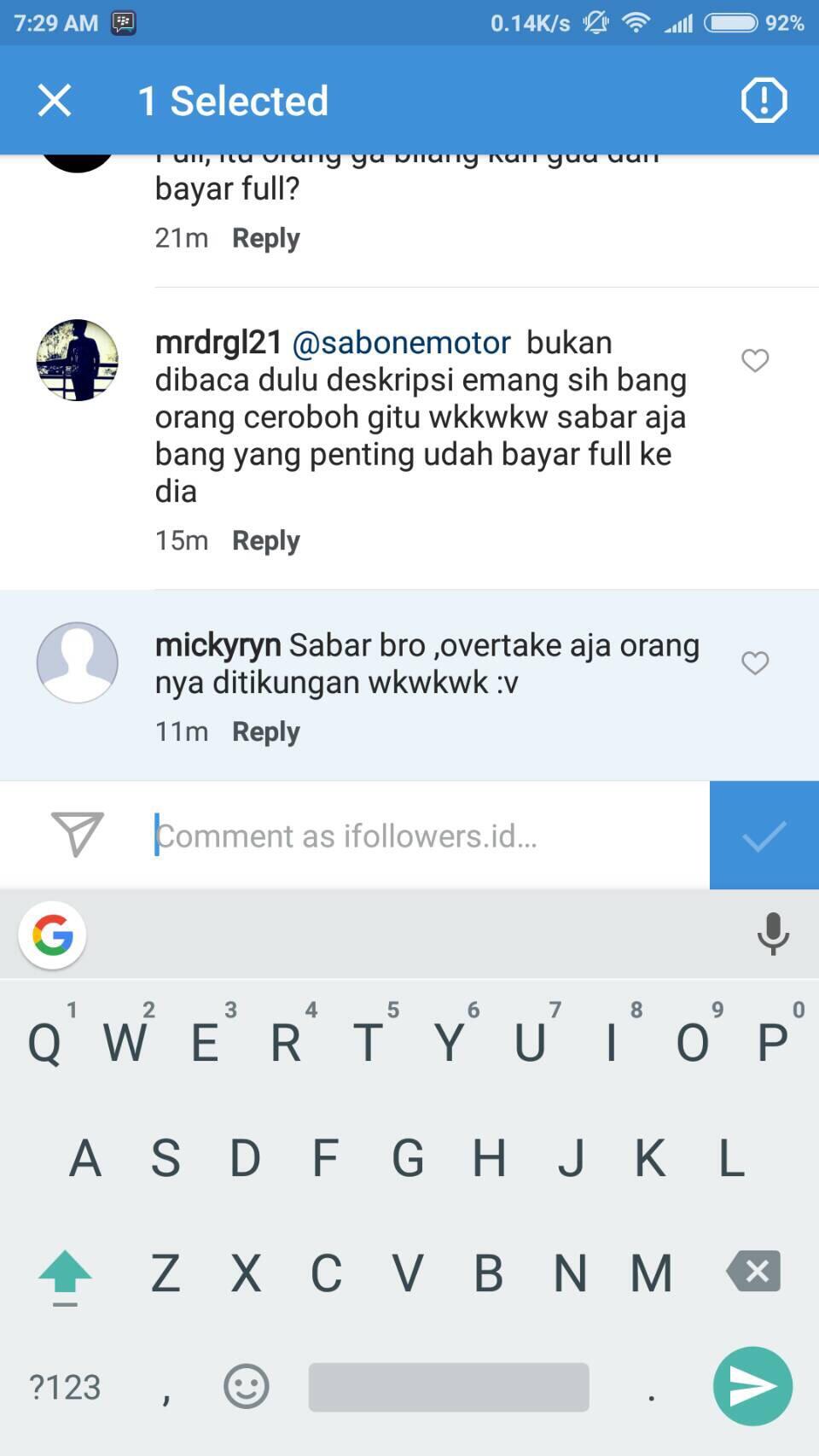 Klarifikasi Salah Kirim Knalpot Sabone Motor