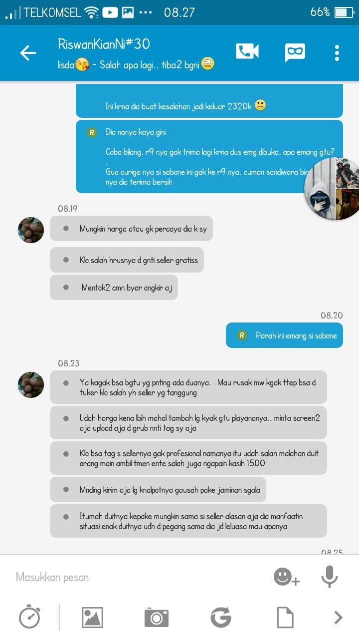 Klarifikasi Salah Kirim Knalpot Sabone Motor