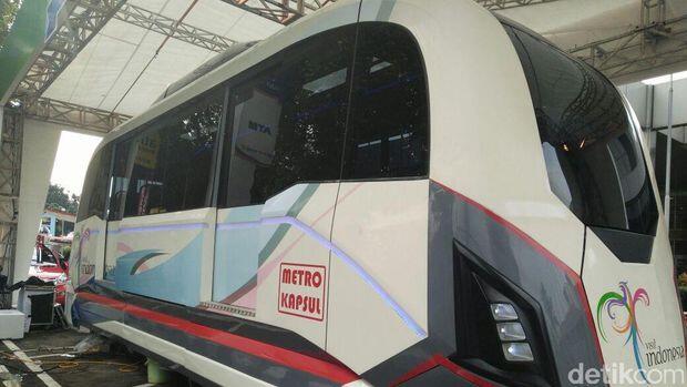 Pembangunan LRT Metro Kapsul Bandung Rp 1 Triliun Dimulai Maret