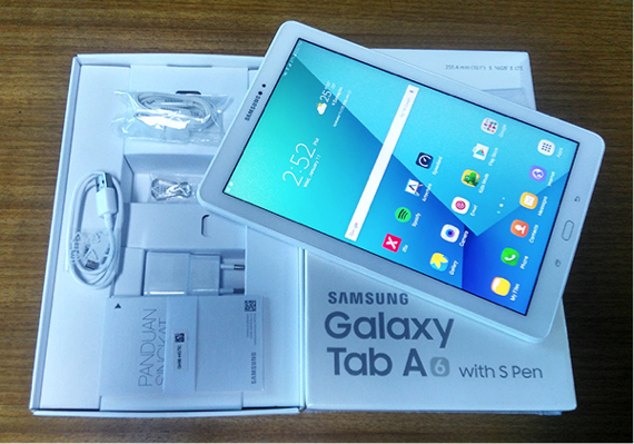 Review Samsung Galaxy Tab A 2016 with S-Pen: Tablet 10.1&quot; Dengan Baterai 7300 mAh 