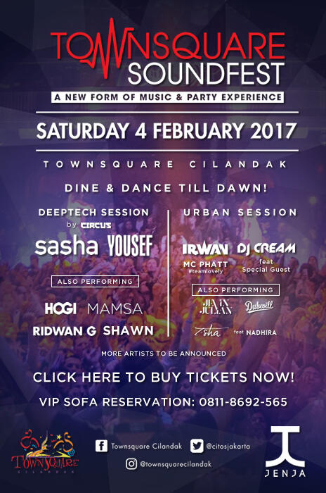 Townsquare Soundfest: Ini Dia Festival Musik dan Party dengan Konsep Baru!