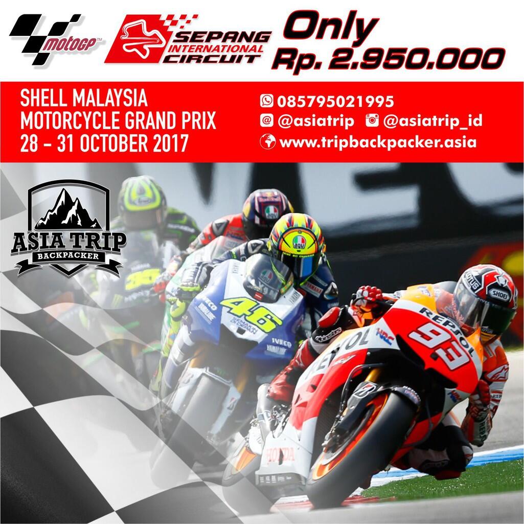 OpenTrip MotoGP Sepang Malaysia 2017