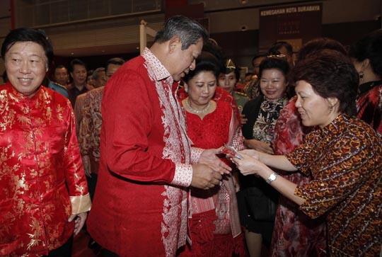 SBY: Saya dan Keluarga Ikut Bahagia di Tahun Baru Imlek