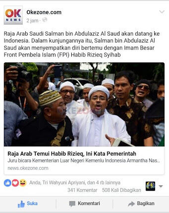 Kedubes Saudi: Raja Salman ke Indonesia Penuhi Undangan Jokowi
