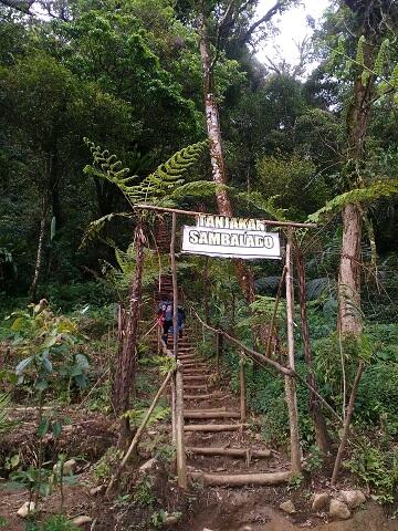 &#91;CatPer&#93; Memandang Sang Kolosal Gede-Pangrango dari Gunung Kencana. Jan2017