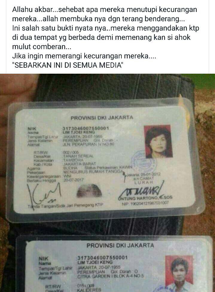 Waspada, WNA Berindentitas Palsu Ikut Pilgub DKI