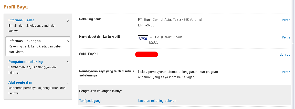 HELP - Withdraw PayPal ke BCA Gagal terus sampe mau habis