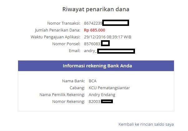 Blanja.com Tidak Mampu Melakukan Pencairan Dana