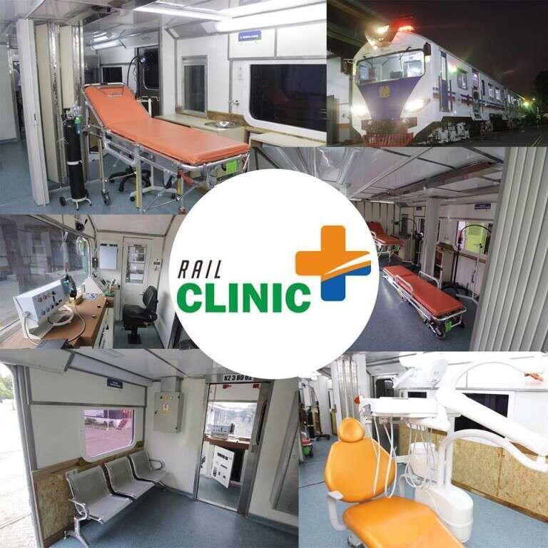 Rail Clinic, Kereta Layanan Medis Keliling Gratis Terobosan PT. KAI