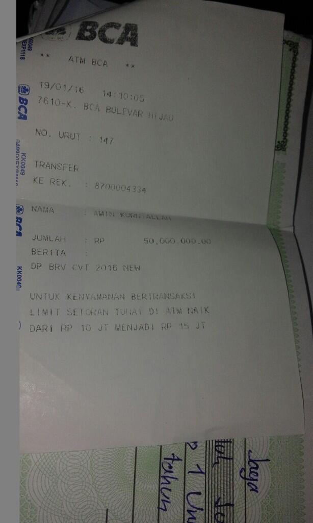 PENIPUAN SEBESAR 110 JUTA OLEH AMIN KURNIALLAH DAN DIDUGA ISTRI IKUT TERLIBAT